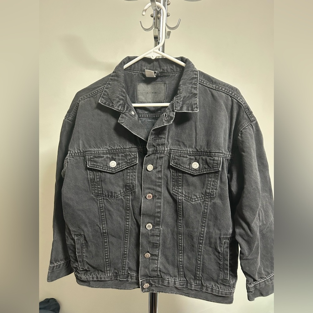 H&M Women's Black Denim Jacket